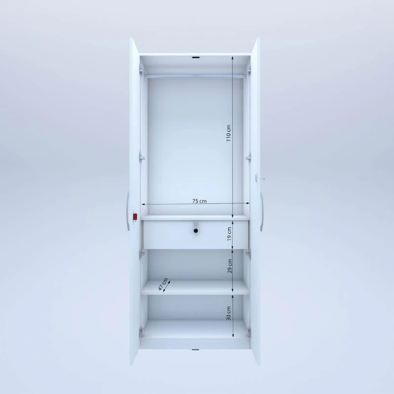 Amari 2 Door Wardrobe - Image 6