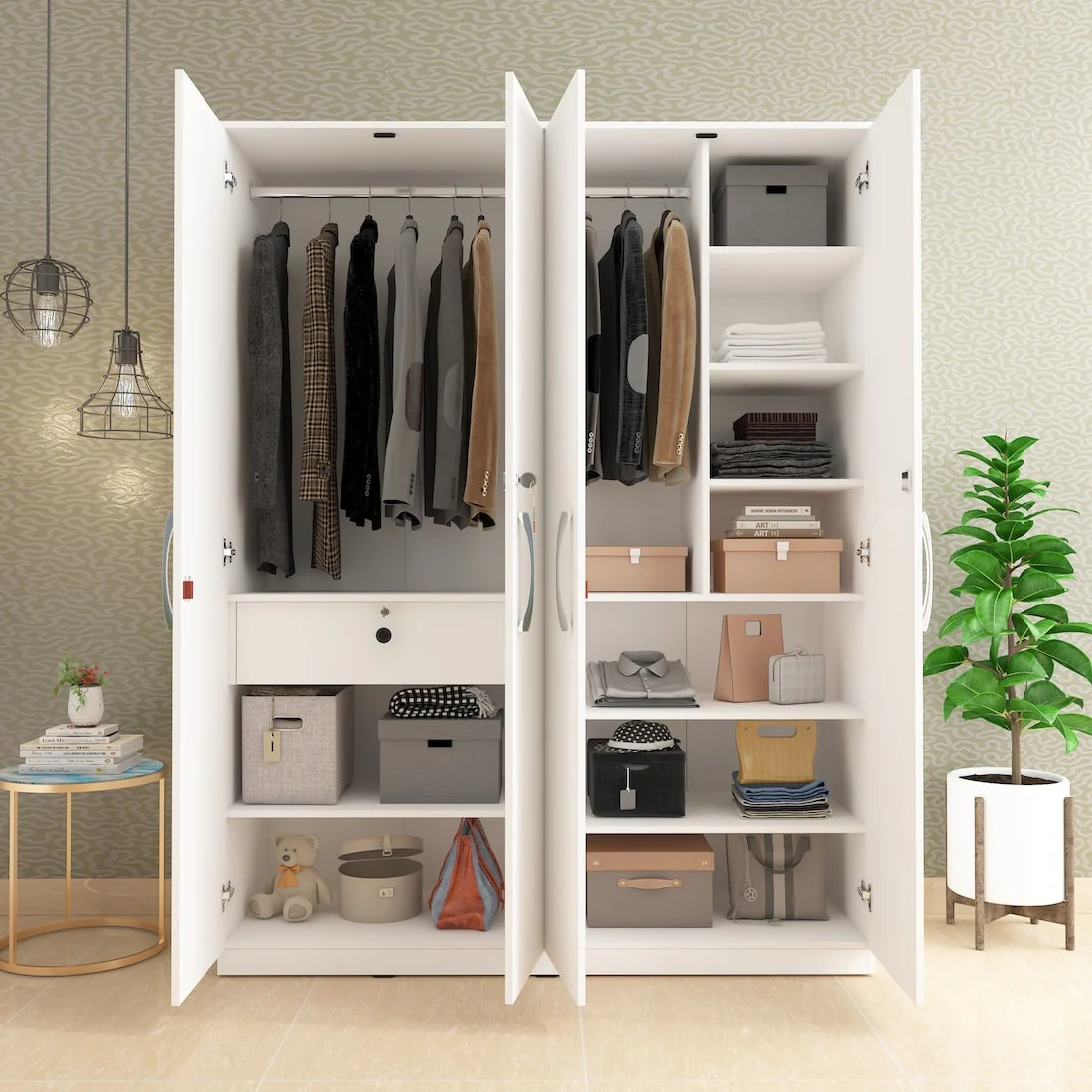 Amari 4 Door Wardrobe - Image 11