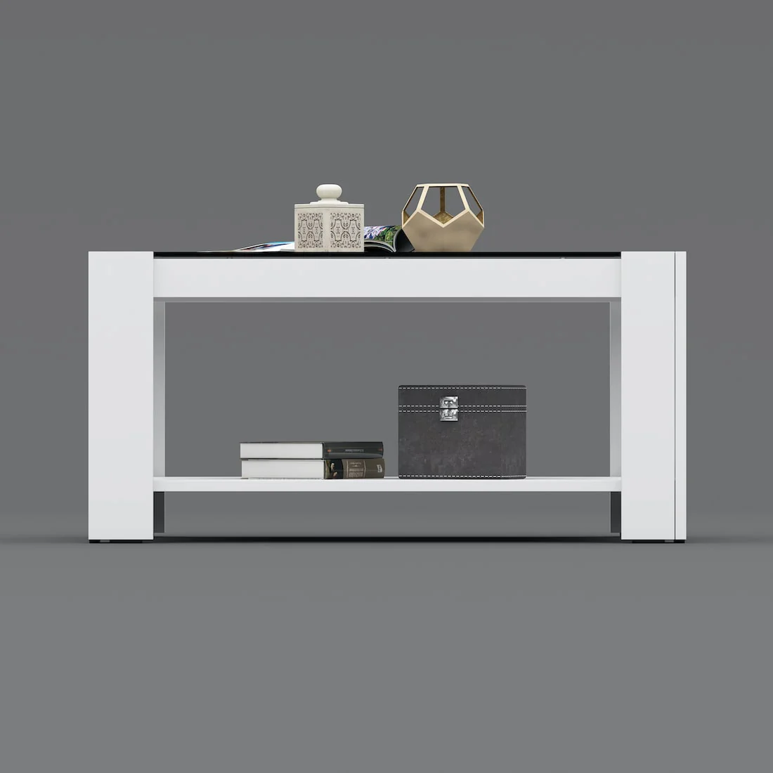 Artis Coffee Table with Glass Top - Image 4