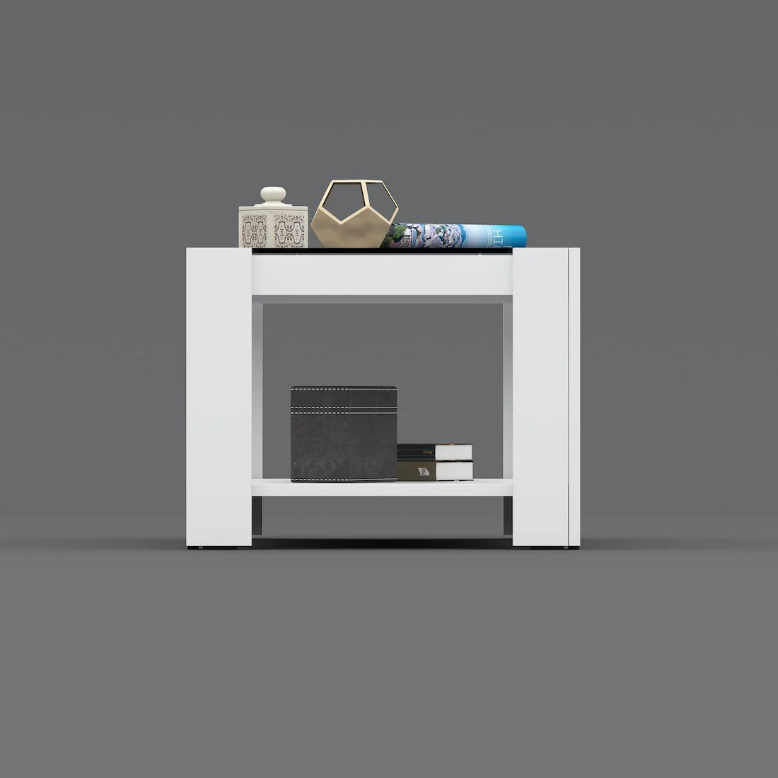 Artis Coffee Table with Glass Top - Image 5