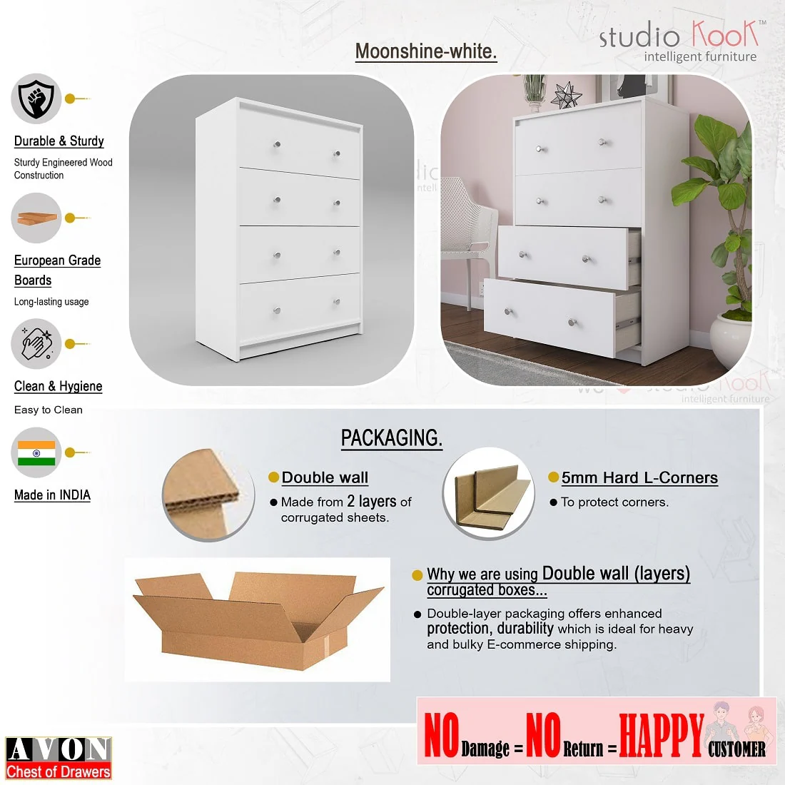 Avon Chest of Drawers - Image 12