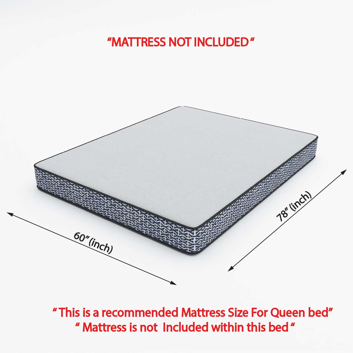 Aztec Left Queen Bed with One Drawer on Left - Image 11