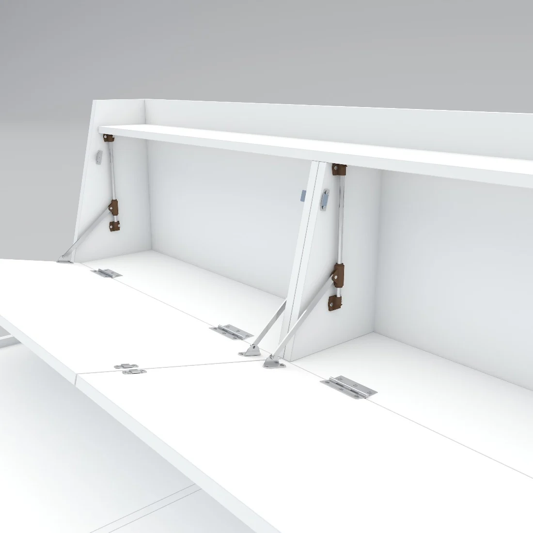 Aztec Left Queen Bed with Headboard Storage and 1 Drawer on Left - Image 6