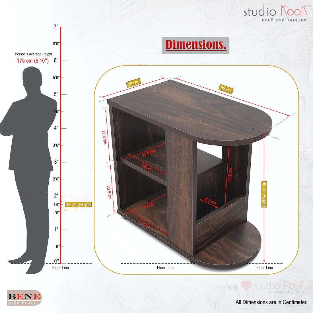 Bene Side Table - Image 12