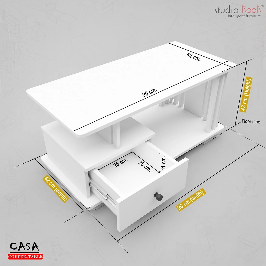 Casa Coffee Table - Image 15