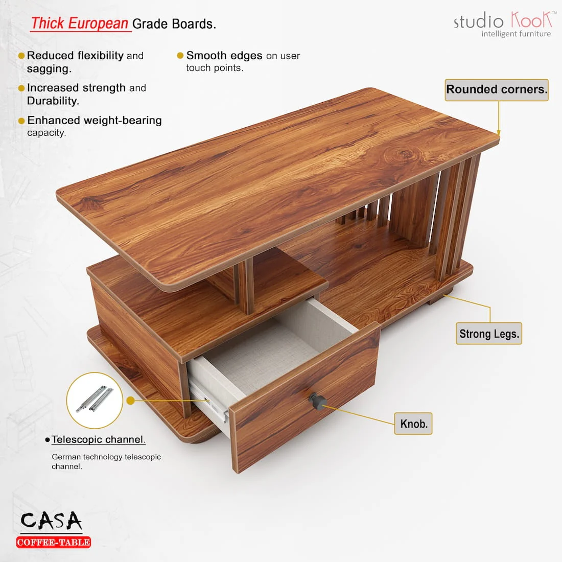 Casa Coffee Table - Image 3