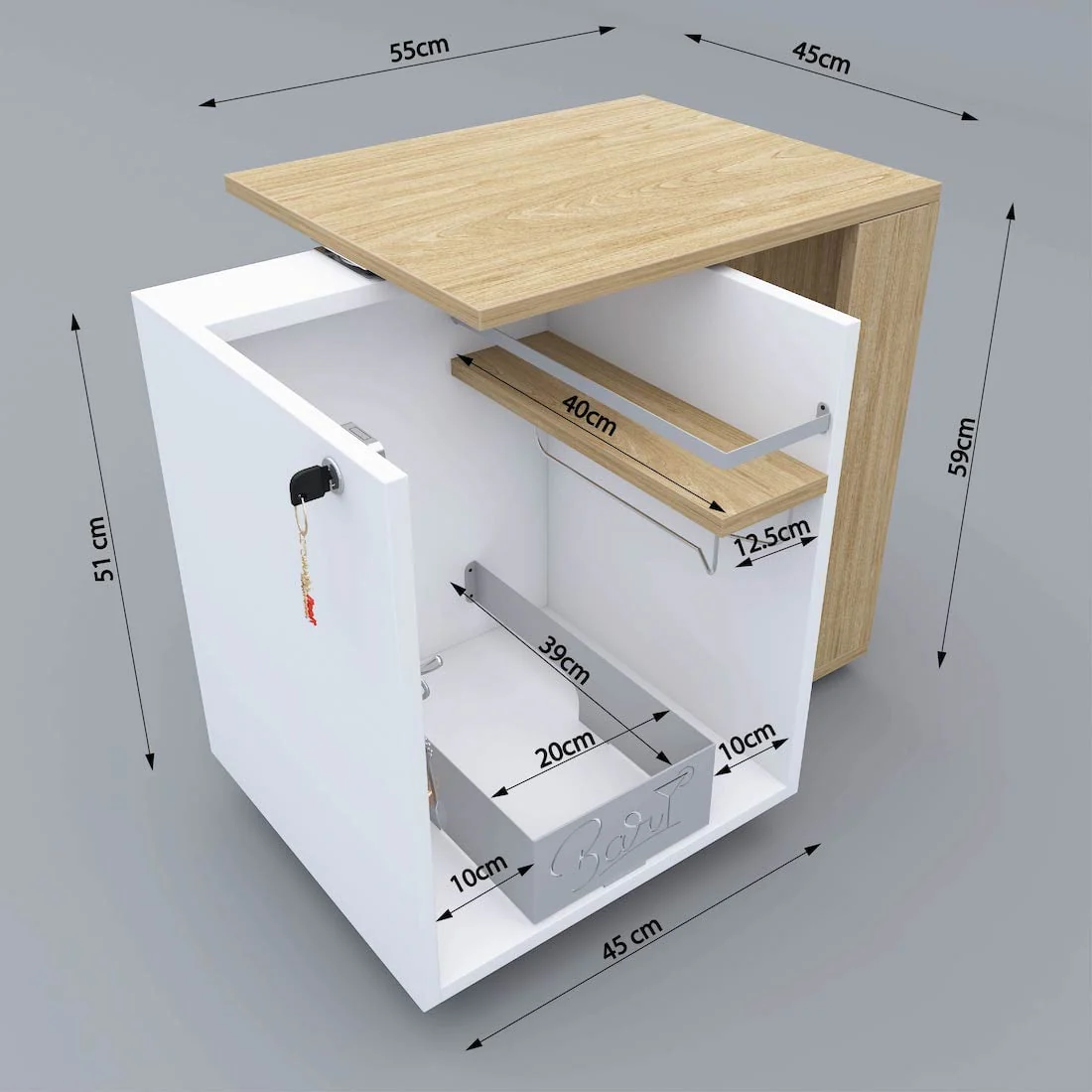 Classic Minibar Cabinet - Image 11