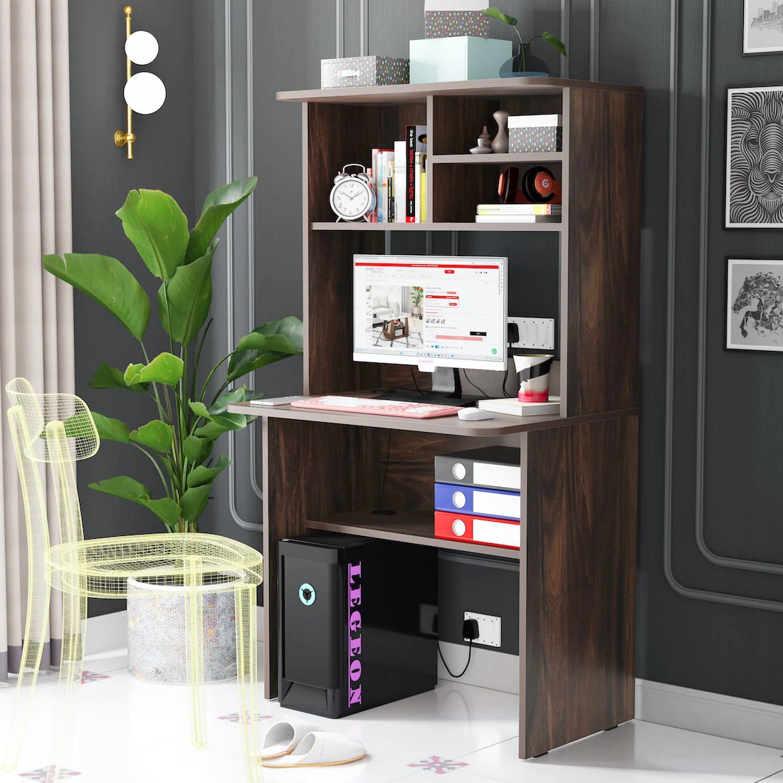 Jade Study Table | Computer Table - Image 6