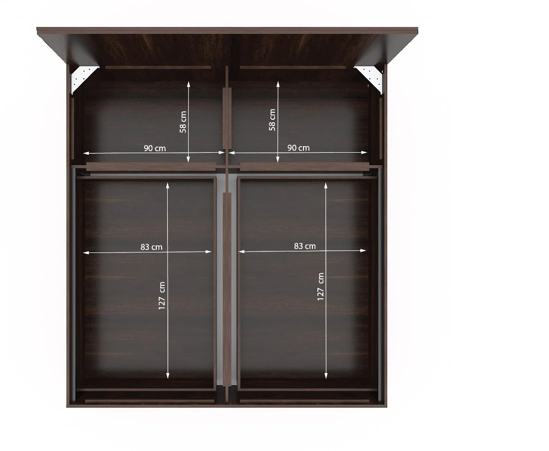 Aztec King Bed with 2 Drawers - Image 3