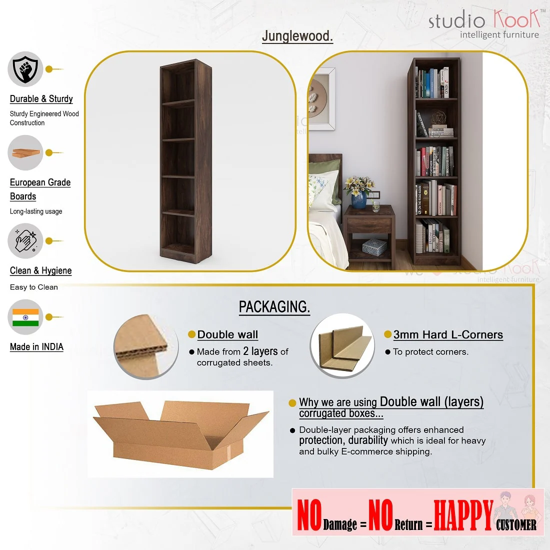 Libro Compact Bookshelf - Image 11