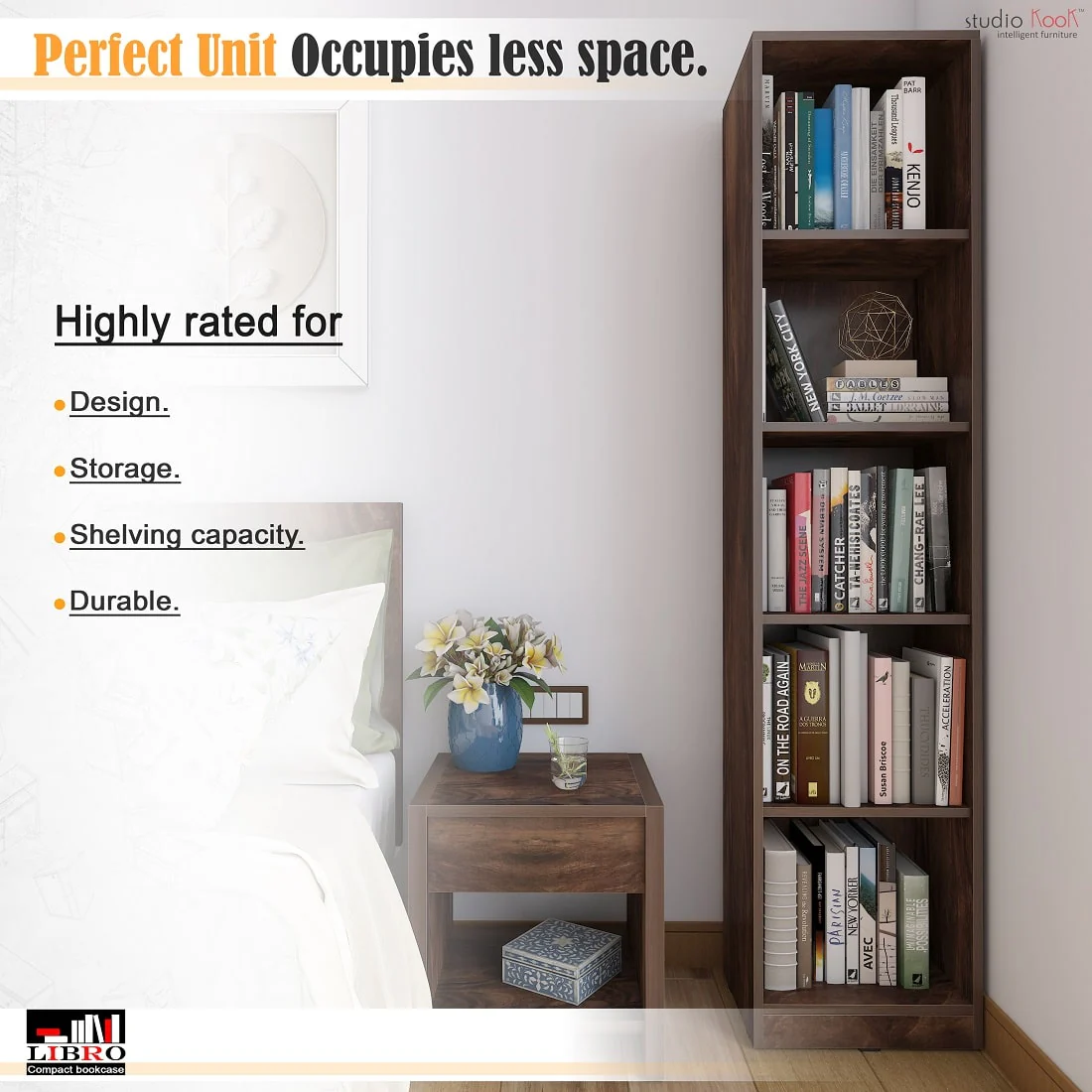 Libro Compact Bookshelf - Image 8