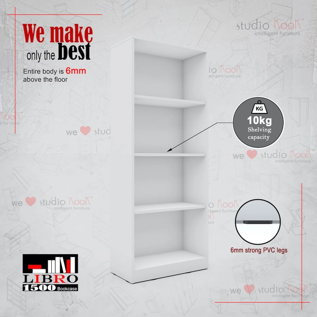 Libro Mini Bookcase - Image 6