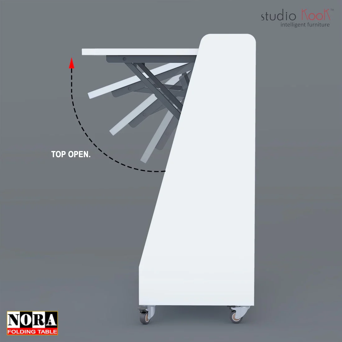 Nora Folding Table - Image 15