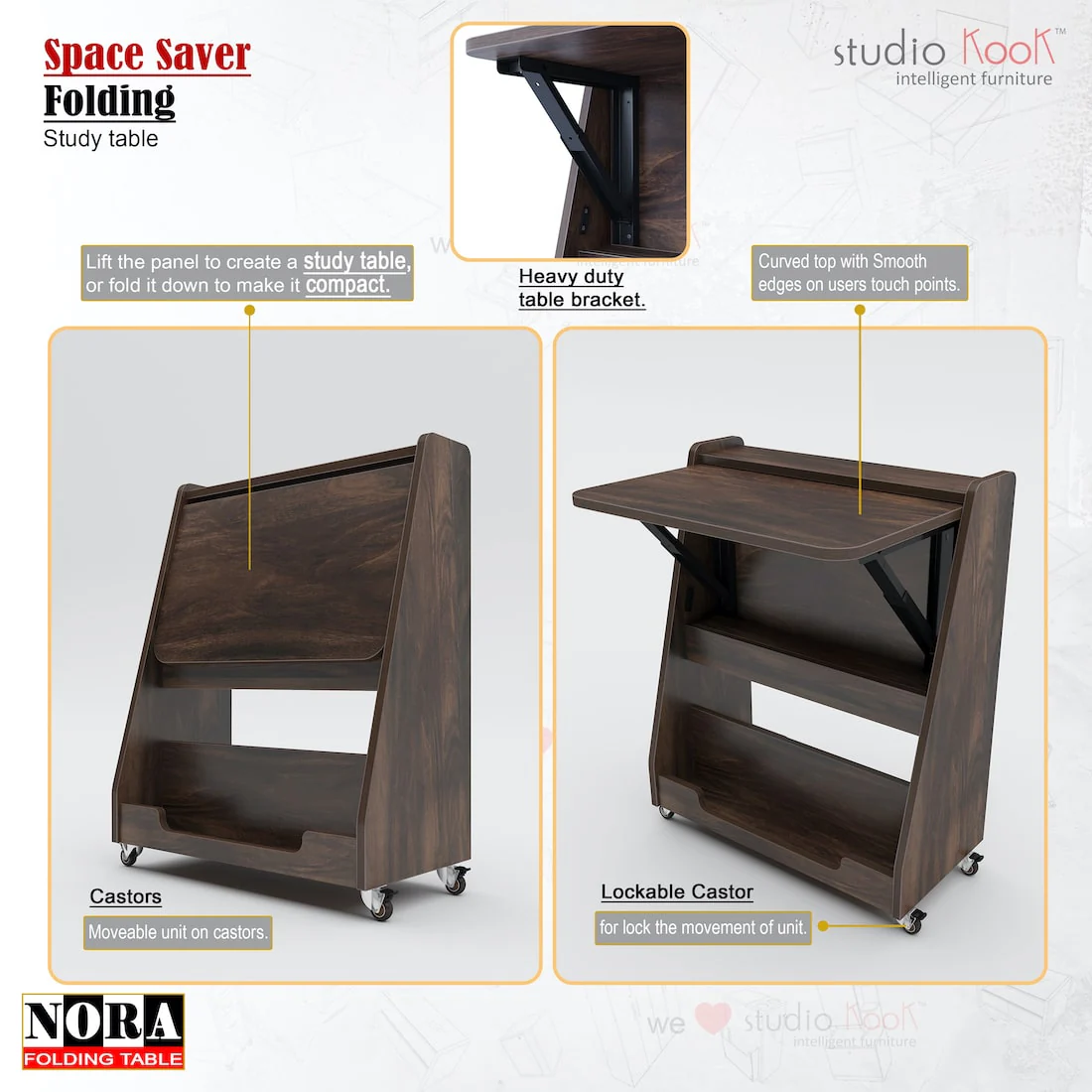 Nora Folding Table - Image 3