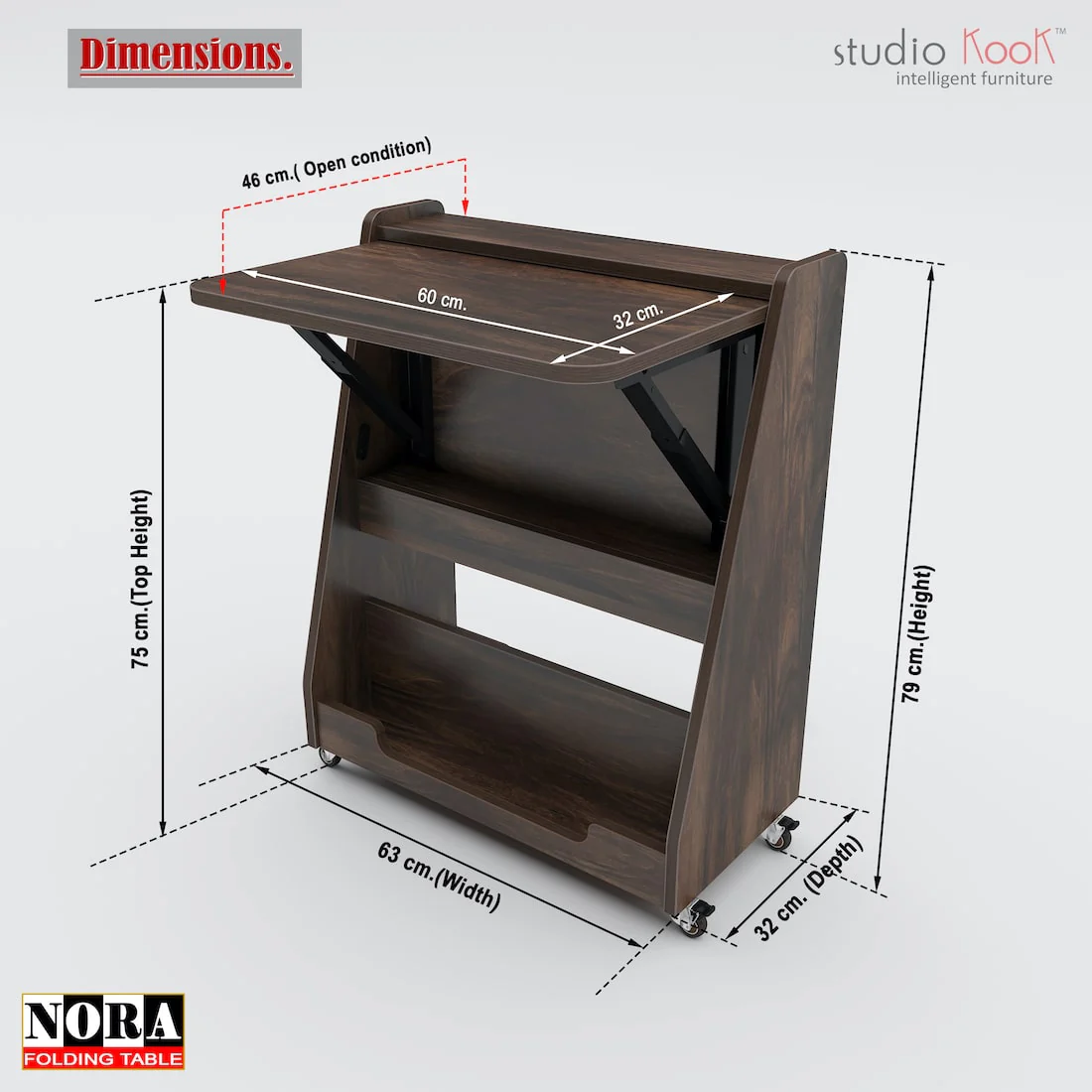 Nora Folding Table - Image 6