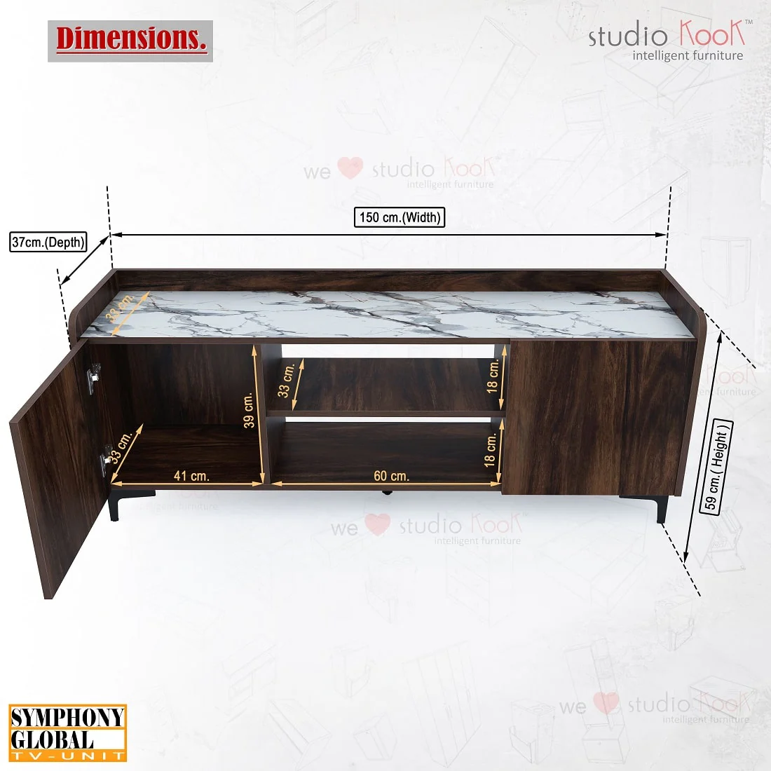 Symphony Global TV Unit - Image 3